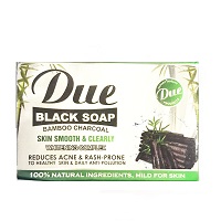 Due Black Bamboo Charcoal Soap 100gm
